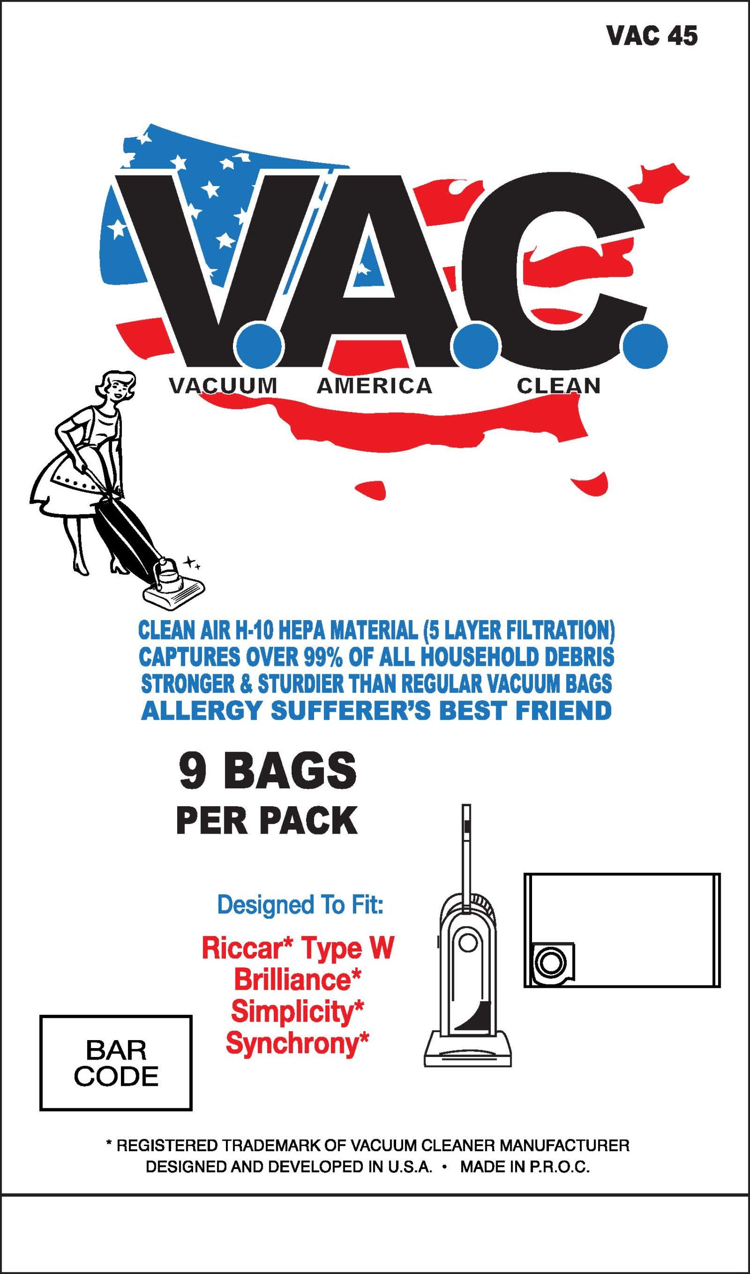 V.A.C. Bag 45