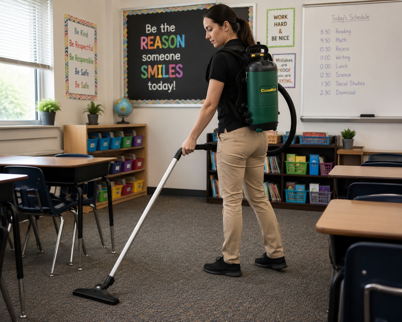 CleanMax in the School